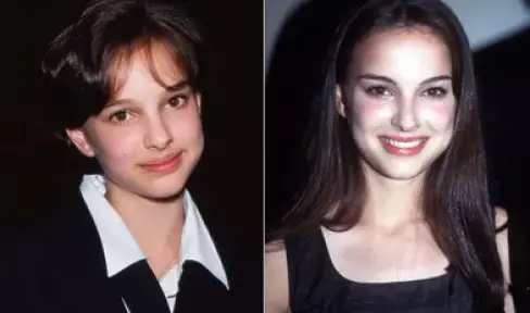 Natalie Portman enfant et adulte